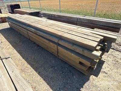 Quantity of (33) 4 in x 8 in x 16 ft Tablas de madera