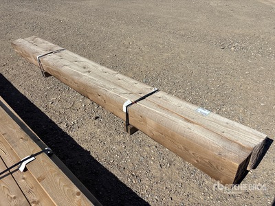 Quantity of (2) 8 in x 8 in x 12 ft Tablas de madera