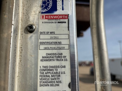 2012 Kenworth T800 6x4 Hakenlift-Lkw