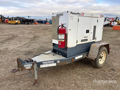 2014 MMD SDG25S-8B1 25 kVA Mobile Generator Set