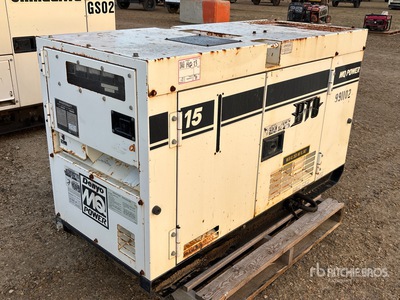 Multiquip DCA-15SPX3 15 kW Skid-Mounted Generator Set