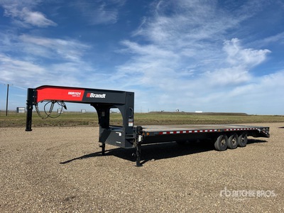 2024 Brandt UGR1124 29 ft Tri/A Gooseneck Plant Trailer