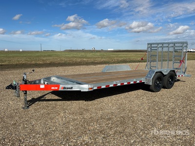 2027 Brandt UBL518 18 ft T/A Equipment Trailer