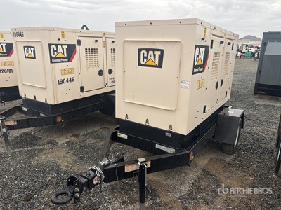 2021 Cat 27 kW Mobile Generator Set