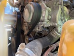 Engine with Cooling System Leaks