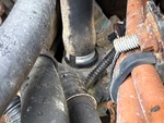 Engine with Air Compressor