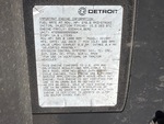 Engine with Emission Label