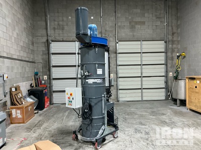 Delfin Zefiro EVAP 560 PN 5HP, three-phase, 460V 60Hz, Zone 22, 6.4HP, 26-gallon capacity Dust Collector