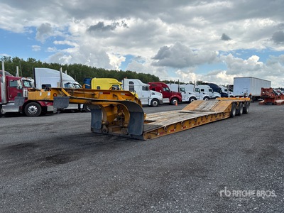 2012 Pitts LB522 Tri/A Lowboy Trailer
