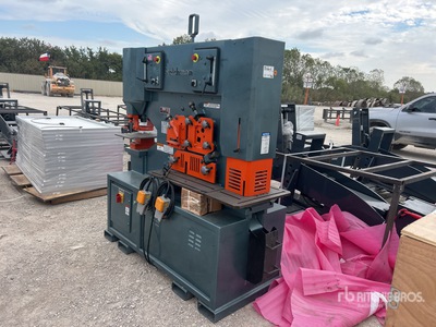 Scotchman DO8514-20M Electric 85 ton Ironworker Machine 産業用プラント機械
