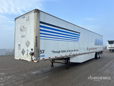 2011 Stoughton ZGPVW-535T-S-C-AR 53 ft x 102 in T/A Van Trailer