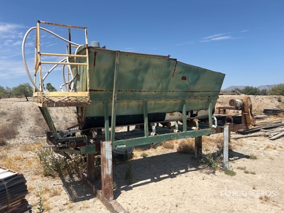 Skid Mounted Aggregate Hopper