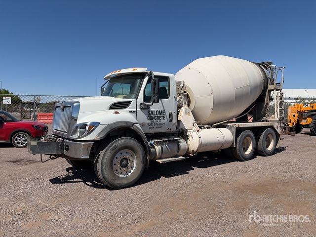 2019 International HV607 SBA 6x4 Mixer Truck