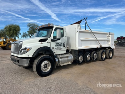 2019 International HV613 12x4 Simple 16 Vijfassige kiepwagen
