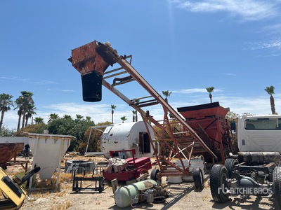 Portable 1 Aggregate Bin Aggregate Hopper