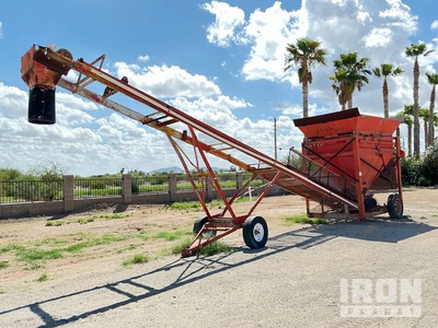 7 ft x 9 ft Portable 1 Aggregate Bin Geaggregeerde vultrechter (Inoperable)