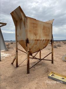 5 ft x 8 ft Aggregate Hopper