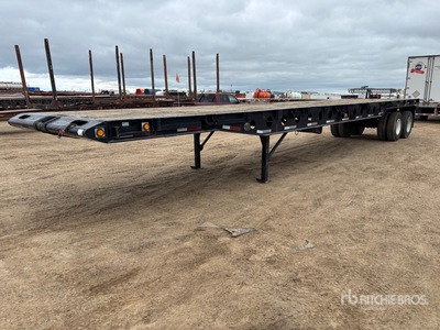 1985 Scona 45 ft T/A Flatbed Remolque Petrolero