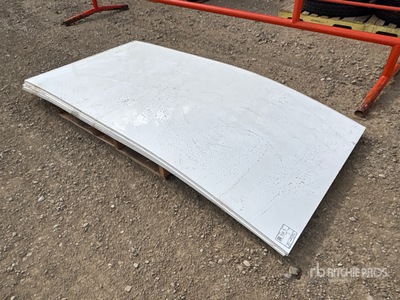 Quantity of (7) 8 ft x 4 ft Puck Board