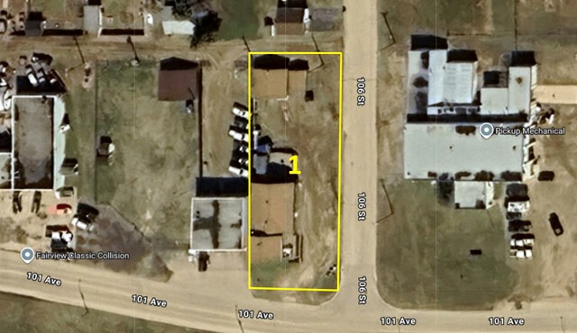 Fairview, AB, 10600 - 101 Ave, 0.36&plusmn; Title Acres Commercial Property