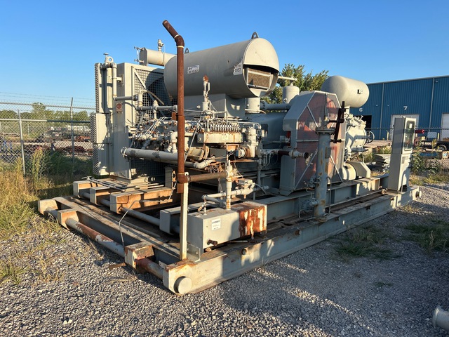 1995 Ajax DPC280R Skid Mounted Natural Gas Compressor