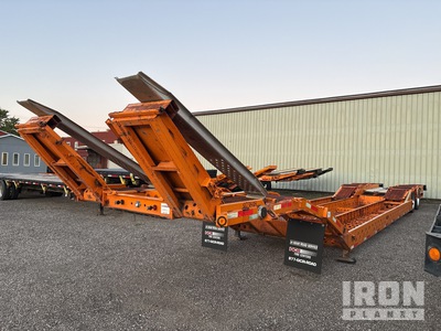 2005 Delavan Lowboy T/A Open Remolque portacoches