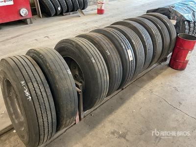 Quantity of 11R22.5 Wheels and Tires