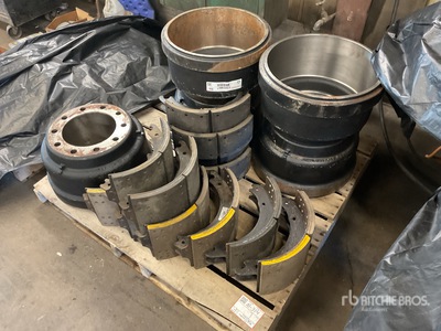 Quantity of Brake Drums w/Brake Shoes