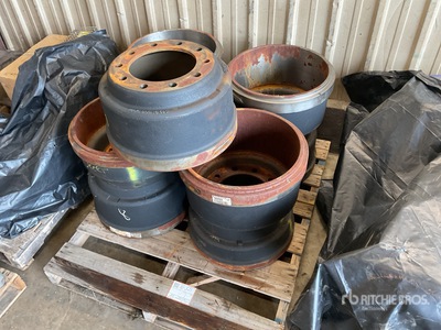 Quantity of (9) Brake Drums