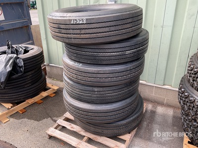 Quantity of (6) 11R24.5 Tires