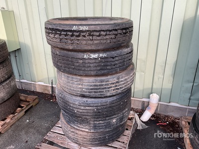 Quantity of (6) 11R22.5 Tires