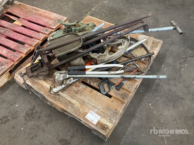 Quantity of Pipe Bending Tools and Misc. Hand Tools