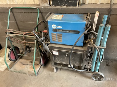 Miller Econotig w/Torch Cart Soldadora