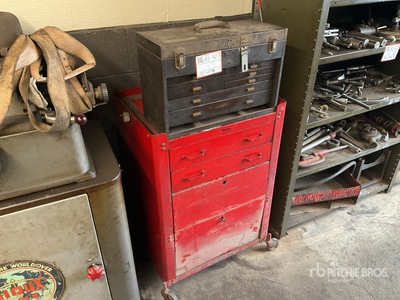 Snap-On Cart, Kennedy Toolbox, Tap Dies and Misc. Tools
