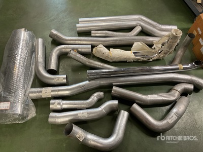 Quantity of Mack Exhaust Pipes and Muffler Guards