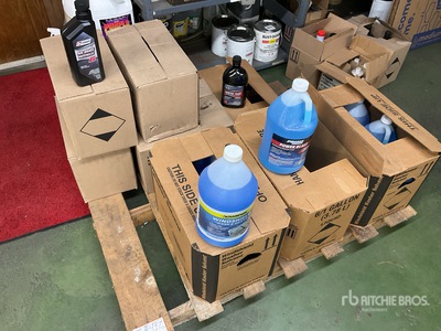 (18) Bottles Windshield Washer Fluid, (12) Bottles Fuel Treatment, (60) Bottle Air Brake Antifreeze