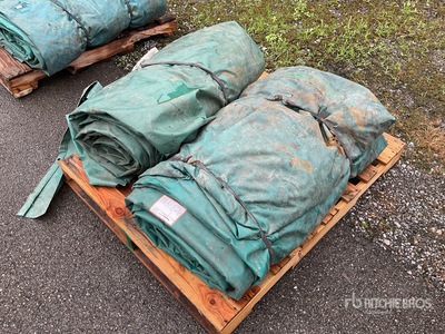 Quantity of (2) Trailer Tarps