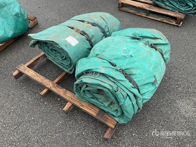 Quantity of (2) Trailer Tarps