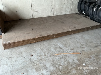 Quantity of (42) 6 ft 6 in x 13 ft 6 in Formica Panels