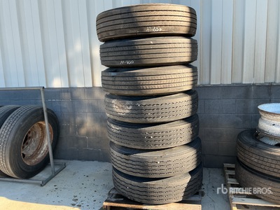 Quantity of (6) 11R22.5 Tires w/ Ruote