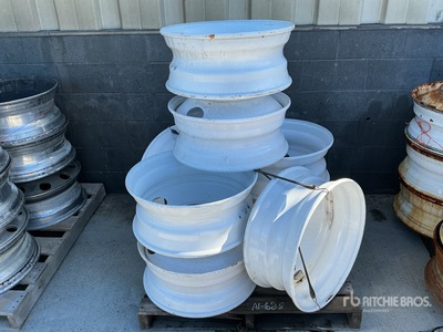 Quantity of (8) 22.5 Steel Ruote