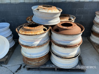 Quantity of (13) 24.5 Steel Ruote