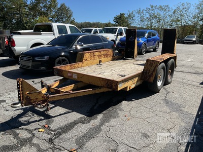 1998 Featherlite 12 ft T/A Equipment Trailer