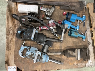 Quantity of Impact Guns, Rivet Guns Misc. Tools