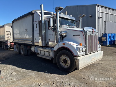 2008 Kenworth T408SAR 6x4 Sleeper T/A Dump Truck