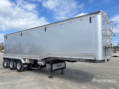 2023 Robuk 10.4 m Tri/A Step Deck End Dump Trailer