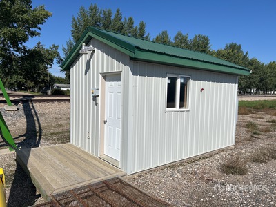 15 ft x 10 ft Skid-Mounted Scale Office Divers - Structure portative