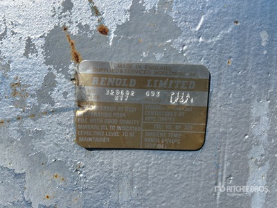 Renold Limited WV7 Electric Rail Car Puller Spool