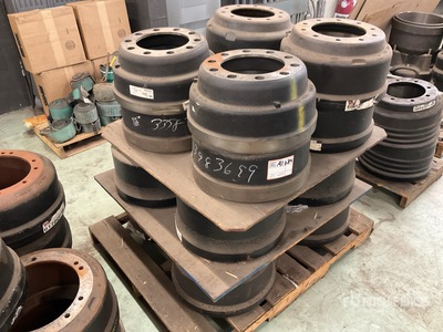 Quantity of (16) Unused New Brake Drums