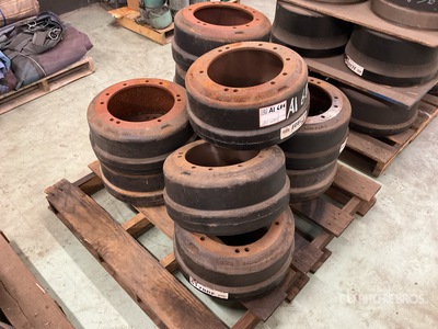 Quantity of (10) Unused Webb 61780F Brake Drums